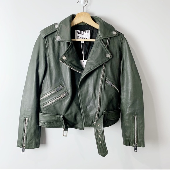 Walter Baker Allison Leather Moto Jacket - Picture 2 of 11